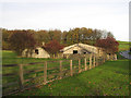 Sheds Beside The A684