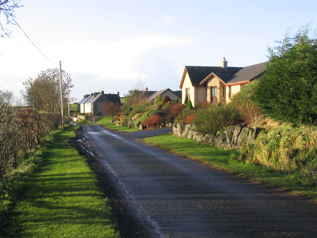 Houses near Graden Farm