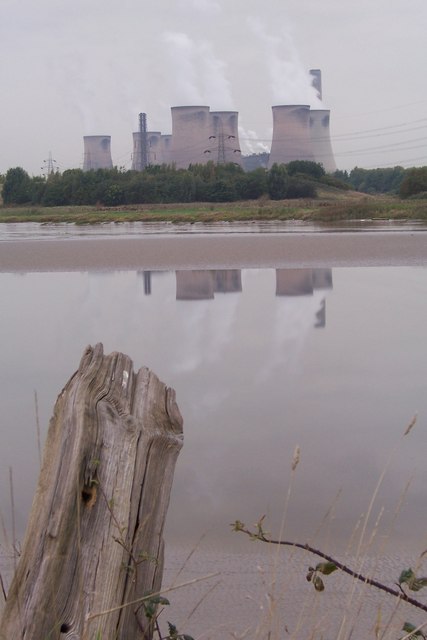 Fiddlers Ferry (From across the Mersey)