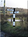 Signpost on Jobbers Lane