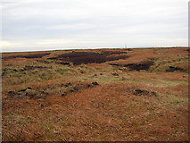 SD9914 : Gully in the peat, Way Stone Edge, Rishworth, Ripponden CP by Humphrey Bolton