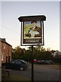 Inn sign, Melmerby, Ousby CP