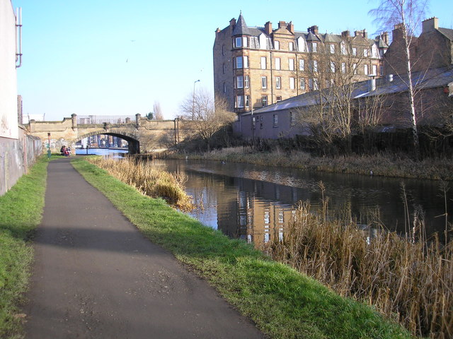 The Union Canal at Viewforth