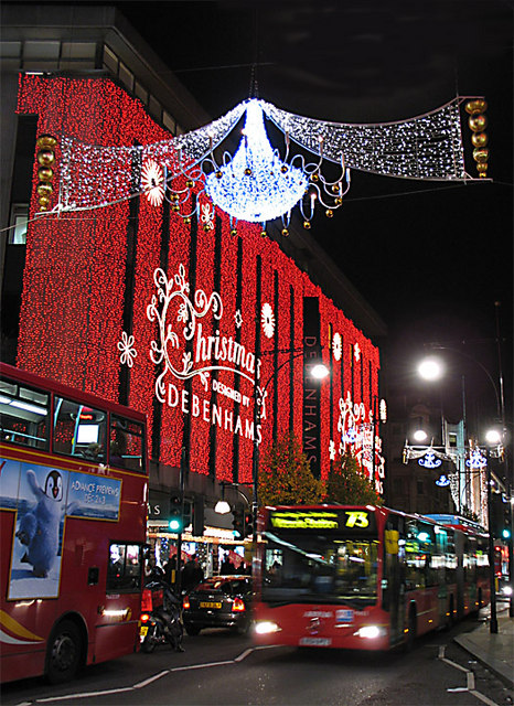 Debenhams, Oxford Street © Martin Addison :: Geograph Britain And Ireland