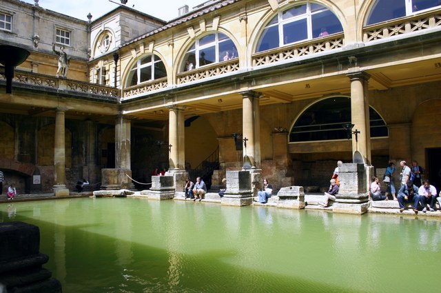 The Roman Baths at Bath, Somerset