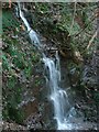 Waterfall in disused quarry