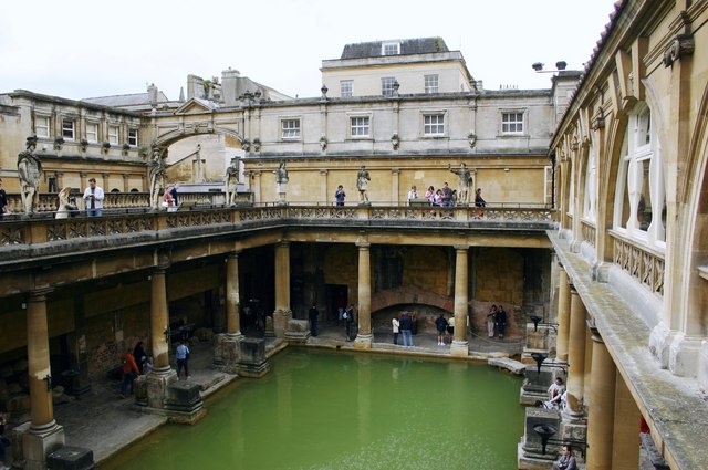 The Roman Baths at Bath Somerset