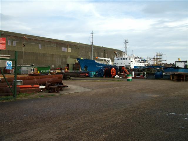 Dry Dock, Southtown, Great Yarmouth.