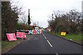 Roadworks on Marden Road, Staplehurst