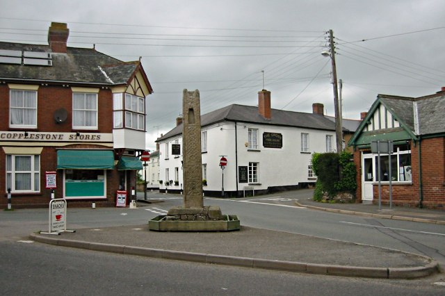 Copplestone Village Centre © Tony Atkin :: Geograph Britain and Ireland