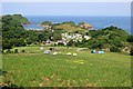 Campsite above Watermouth.