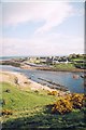 Brora rivermouth and harbour