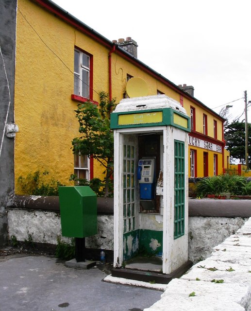 Phone box, Kilronan, Inishmore