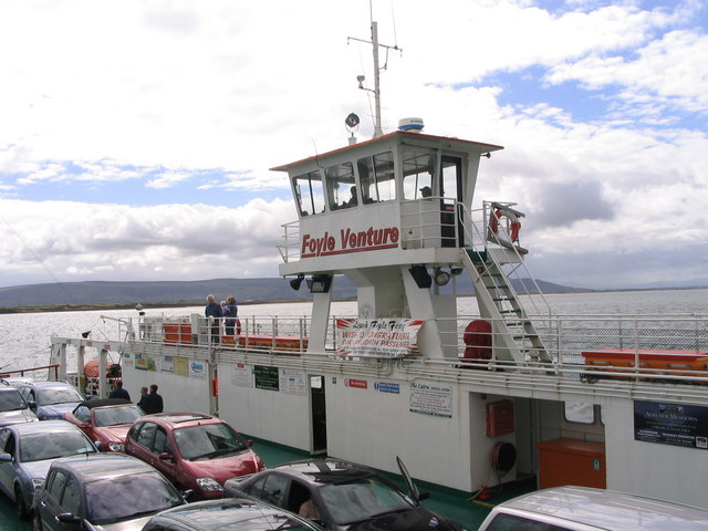 Ferry between Magilligan and Greencastle (Inishowen)