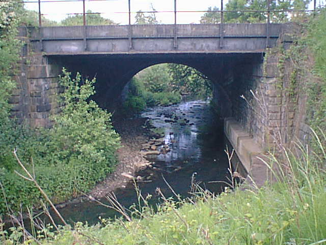 Railway Crosses River Rother