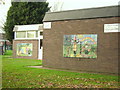 Mural on youth centre in Mold - Spring and Summer