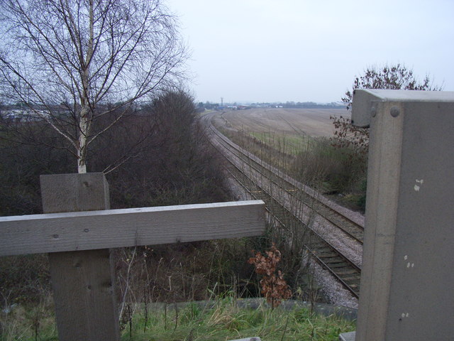 Burton to Lichfield rail line