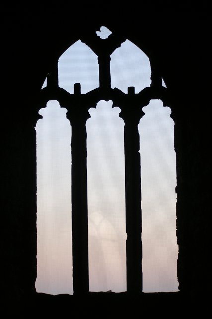 East window, St Catherine's Chapel, Abbotsbury