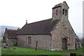 Very small ancient church at Llangovan