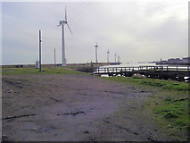 NZ3281 : Wind turbines by george hurrell
