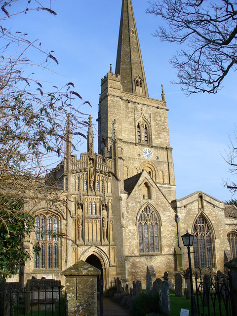 St John the Baptist Church, Burford © Colin Smith cc-by-sa/2.0 ...