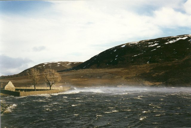 Old kirk and cemetery at Loch Lee, Glenesk