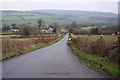 Steep lane down to Bullyhole Bottom