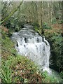 Glynhir Waterfall from above