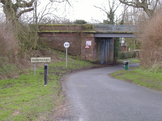 Railway bridge at Hunmanby