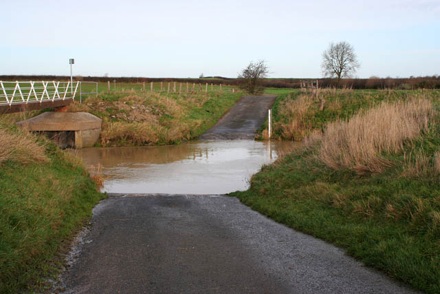 Fallow Lane ford, River Witham