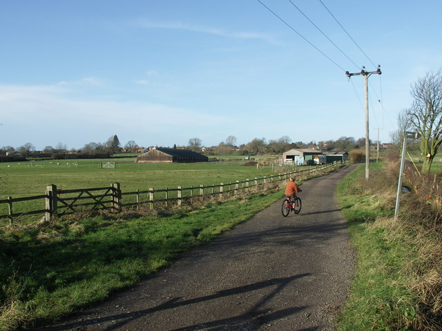 The old road to Smeeton Westerby