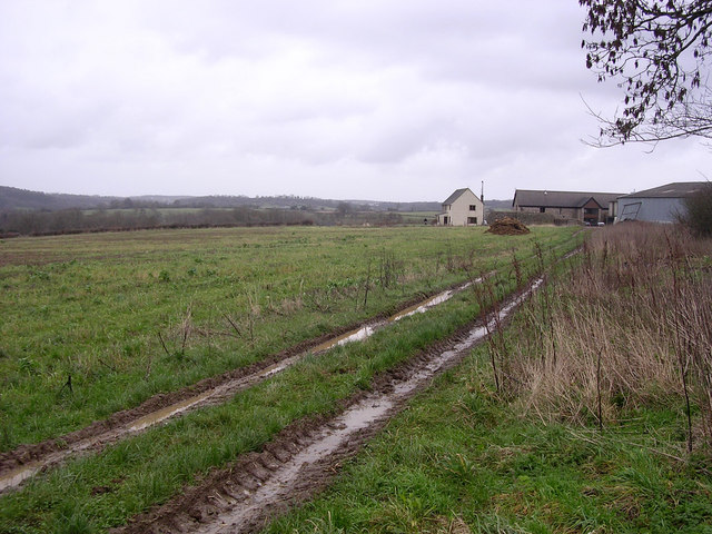 Farmland above the Wye Valley