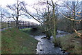 Footbridge below Thirlwall castle