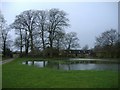 A flooded field near Lawn farm