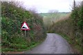 Steep road to Tubbs Mill