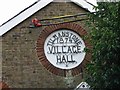 Detail on village hall