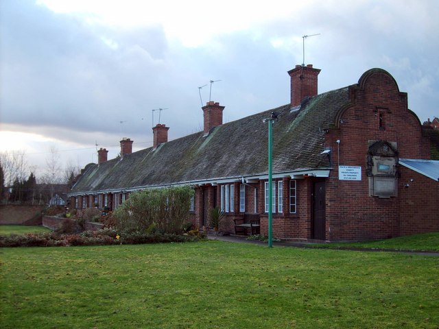 Alms Houses, Trafalgar Road at Church Road