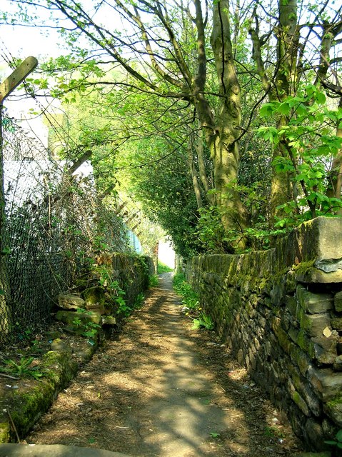 Path from Golcar to Longwood.