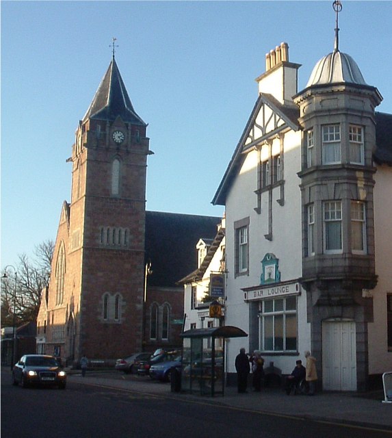 Burnett Arms and Parish Church