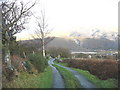 The mountain road from Llanberis to Waunfawr