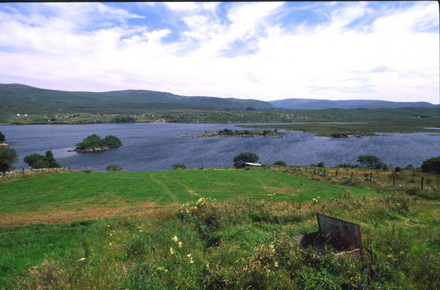 Loch an Luir from Loughanuire town