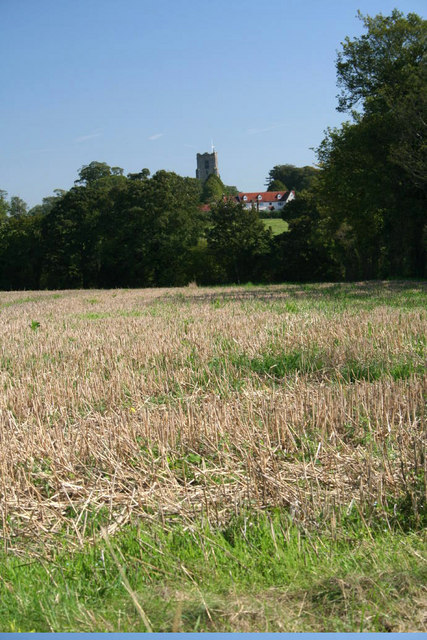 Hatfield Broad Oak across fields