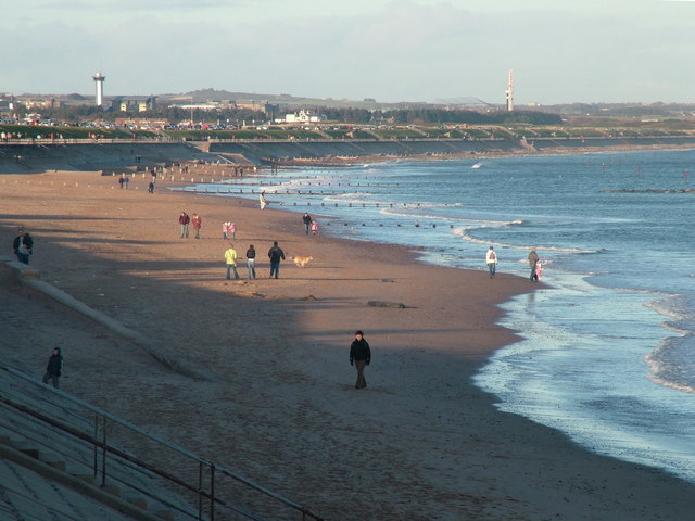 Aberdeen Beach in January © Richard Slessor :: Geograph Britain and Ireland