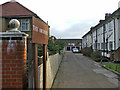 Entrance to the Orchard, Bramley Road, N14