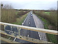 A420 Shrivenham bypass looking north-west towards Oxford