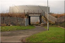 NT0986 : Gas Holder by Paul McIlroy