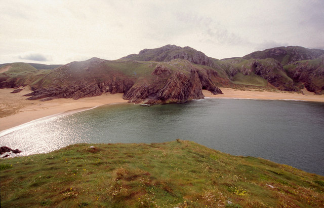 Boyeeghter Strand and its neighbour from Rough Island
