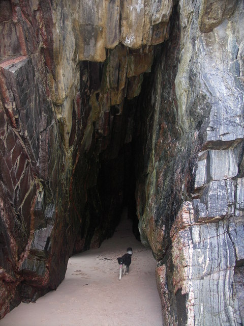 Cave and Arch Rock Formation
