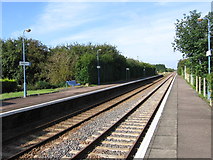 TL9787 : Harling Road Railway Station by Alan Kent
