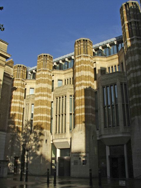 Entrance to Richmond House, 79 Whitehall, London